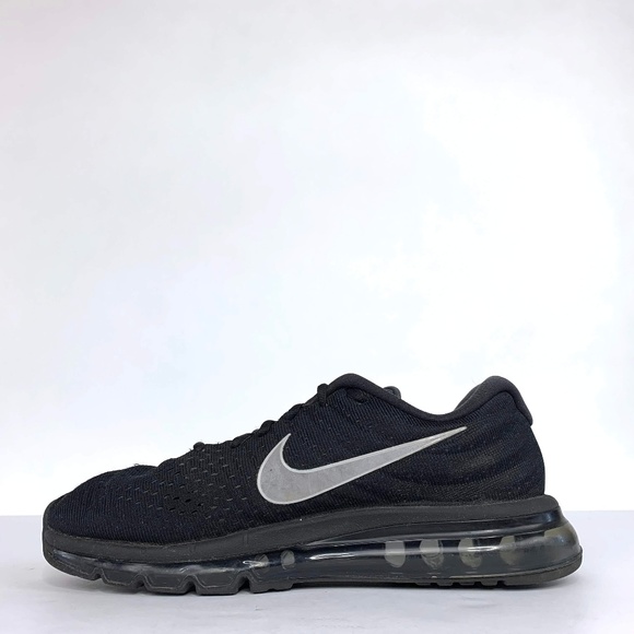 Nike | Air Max 2017 Black Athletic Shoes | 10.5 main image 5